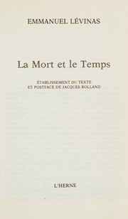 La mort et le temps