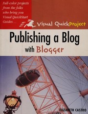 Publishing a blog with Blogger