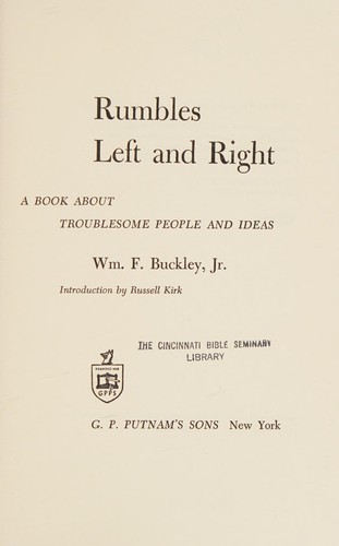 Rumbles left and right