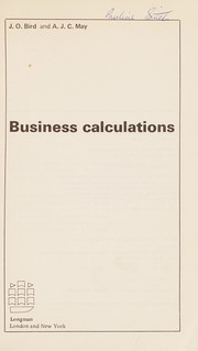 Business calculations