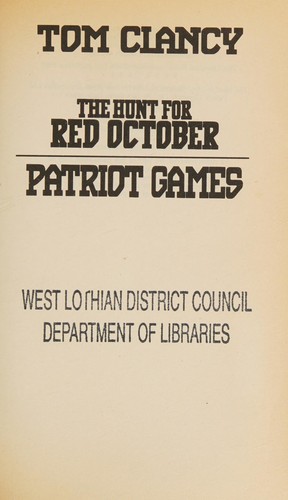 Patriot Games and The Hunt for Red October