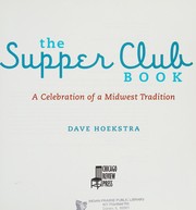 The supper club book