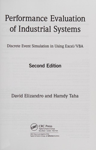 Performance evaluation of industrial systems