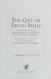 The gift of truth itself