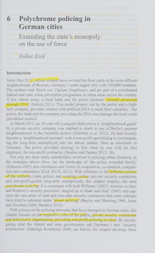 Policing Cities