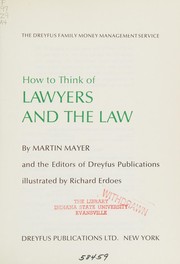 How to think of lawyers and the law