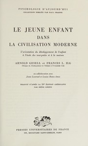 Le Jeune enfant dans la civilisation moderne