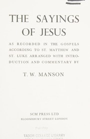 The sayings of Jesus