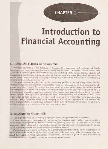 Financial Accounting