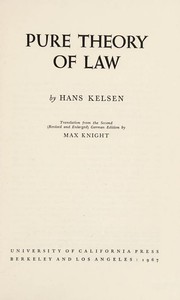 Pure Theory of Law