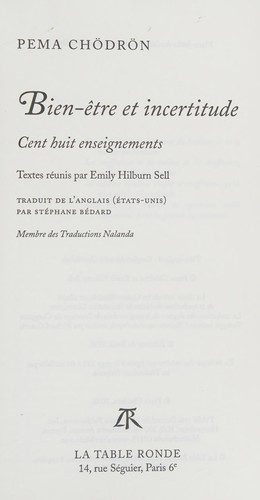 Bien-être et incertitude