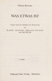 Was etwas ist