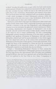 Shakespeare and the book trade