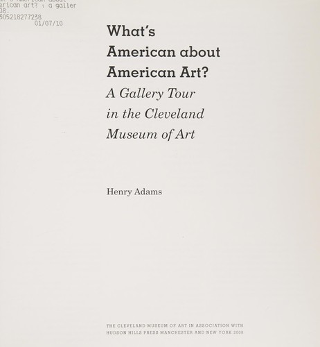 What's American about American art?