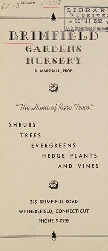 Shrubs, trees, evergreens, hedge plants and vines