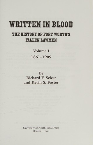 Written in blood