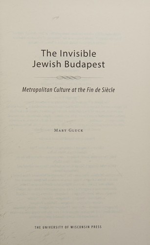 The invisible Jewish Budapest