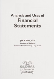 Analysis and Uses of Financial Statements (International Dictionary)