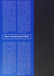 Rem Koolhaas/OMA