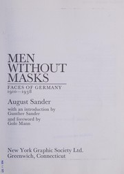 Men without masks