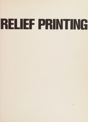 Relief printing