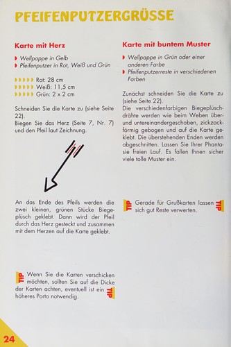 Pfeifenputzer toll in Form