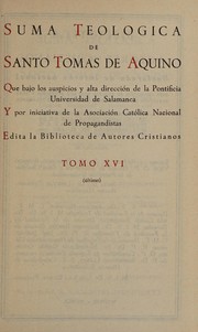 Suma teológica de Santo Tomás de Aquino