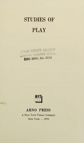 Studies of play