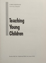 Teaching young children