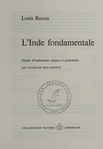 L' Inde fondamentale