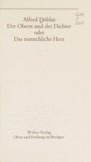 Der Oberst und der Dichter