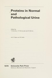 Proteins in normal and pathological urine