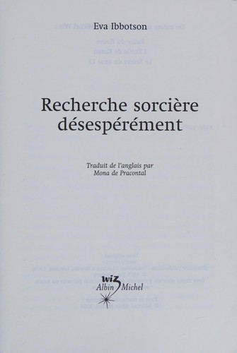 Recherche sorcière désespérément