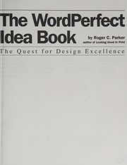 The WordPerfect idea book