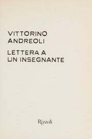Lettera a un insegnante