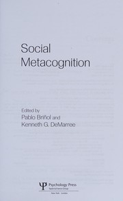 Social metacognition