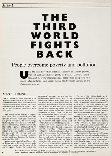 Third World 88/89 (Annual Edition Series)