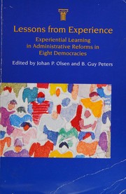 Lessons from experience