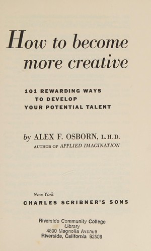 How to become more creative