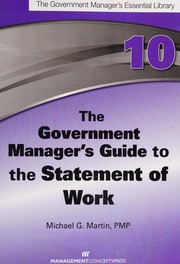 Government Manager's Guide to the Statement of Work