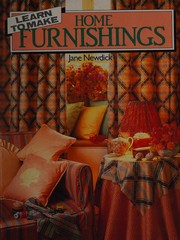 Learn to Make Home Furnishings