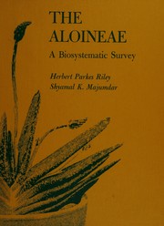 The Aloineae, a biosystematic survey