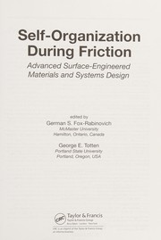 Self-organization during friction