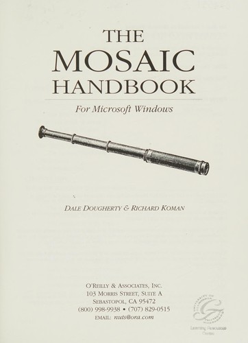 The Mosaic handbook for Microsoft Windows