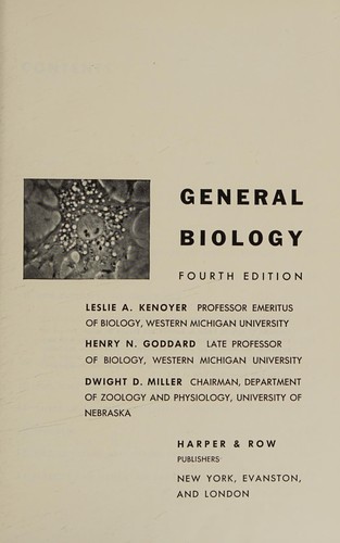 General biology
