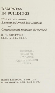 Dampness in buildings