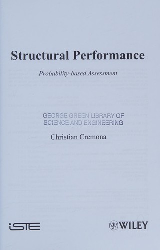 Structural performance
