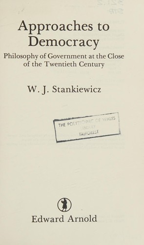 Approaches to democracy