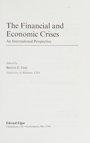 The financial and economic crises