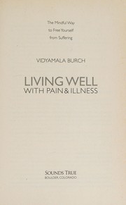 Living well with pain and illness